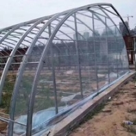 湖北花梁式温室大棚搭建
