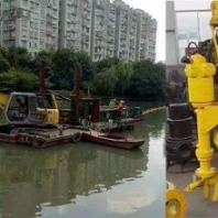 挖机300加长臂液压泥浆泵-江淮高流量挖掘机潜水沙浆泵10-2200m/h