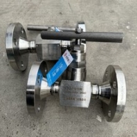 日标法兰针型阀J48W-40P可调式流量阀