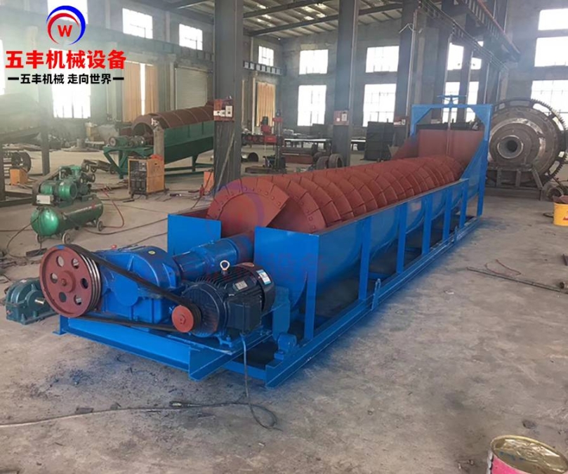 新型设计洗泥洗沙干净的螺旋洗砂机绞龙洗沙机河沙泥沙清洗设备