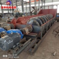 五丰供应蛟龙螺旋筛沙机高领沙包土水洗大型洗砂机wf-ds23使用简单
