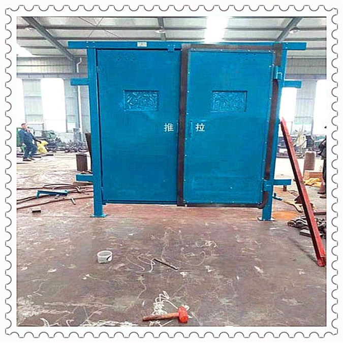 鄂尔多斯钢制矿用无压风门无压平衡风门,无压风门